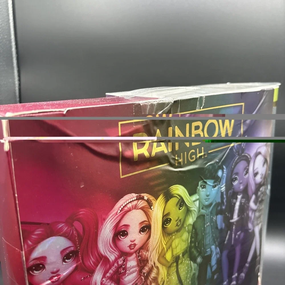 NEW Series 2 Rainbow High Amaya Raine Fashion Doll MGA Entertainment Damaged Box